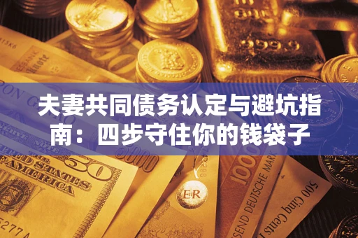 武汉夫妻共同债务认定与避坑指南：四步守住你的钱袋子