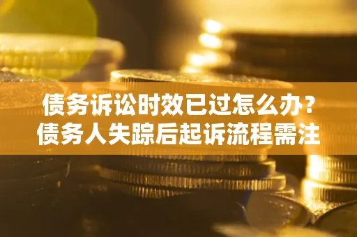 武汉债务诉讼时效已过怎么办？债务人失踪后起诉流程需注意什么？