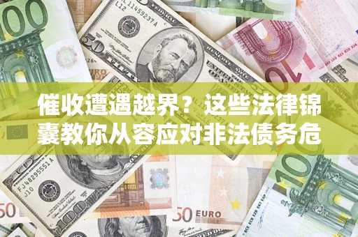 武汉催收遭遇越界？这些法律锦囊教你从容应对非法债务危机