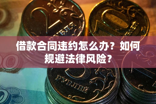 武汉借款合同违约怎么办？如何规避法律风险？